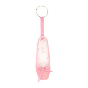 Spitzenschuh-Schlüsselanhänger Glitter SD pink